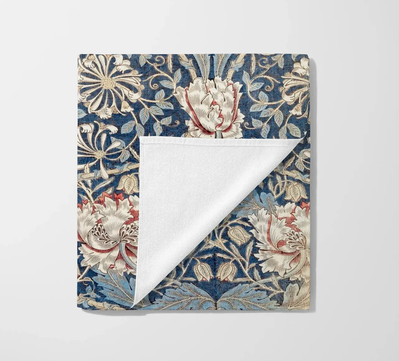 Willian Morris Honeysuckle Pattern telo mare da apoloprints