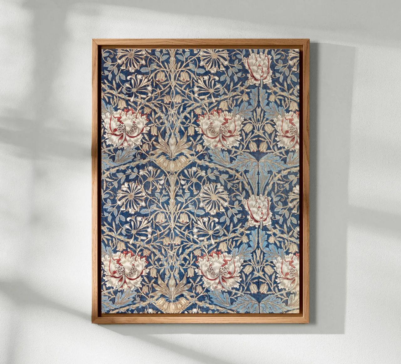 Willian Morris Honeysuckle Pattern alluminio dibond da apoloprints