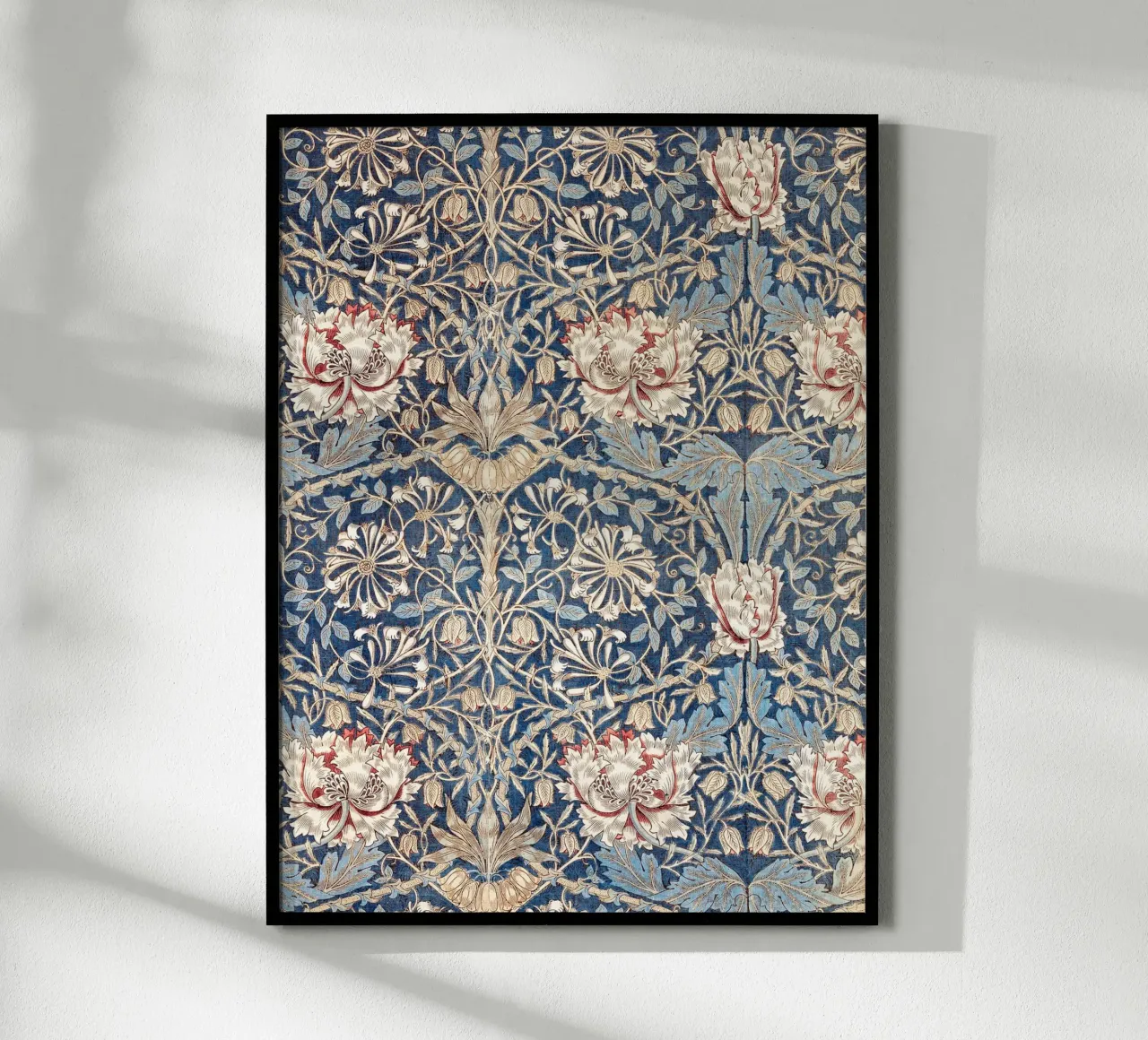 Willian Morris Honeysuckle Pattern carta hahnemühle da apoloprints