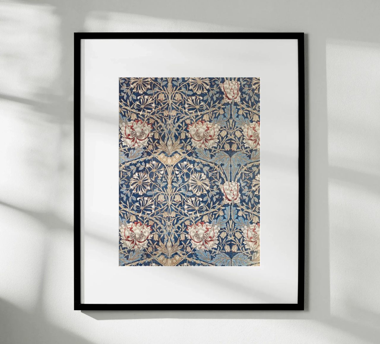 Willian Morris Honeysuckle Pattern carta hahnemühle da apoloprints