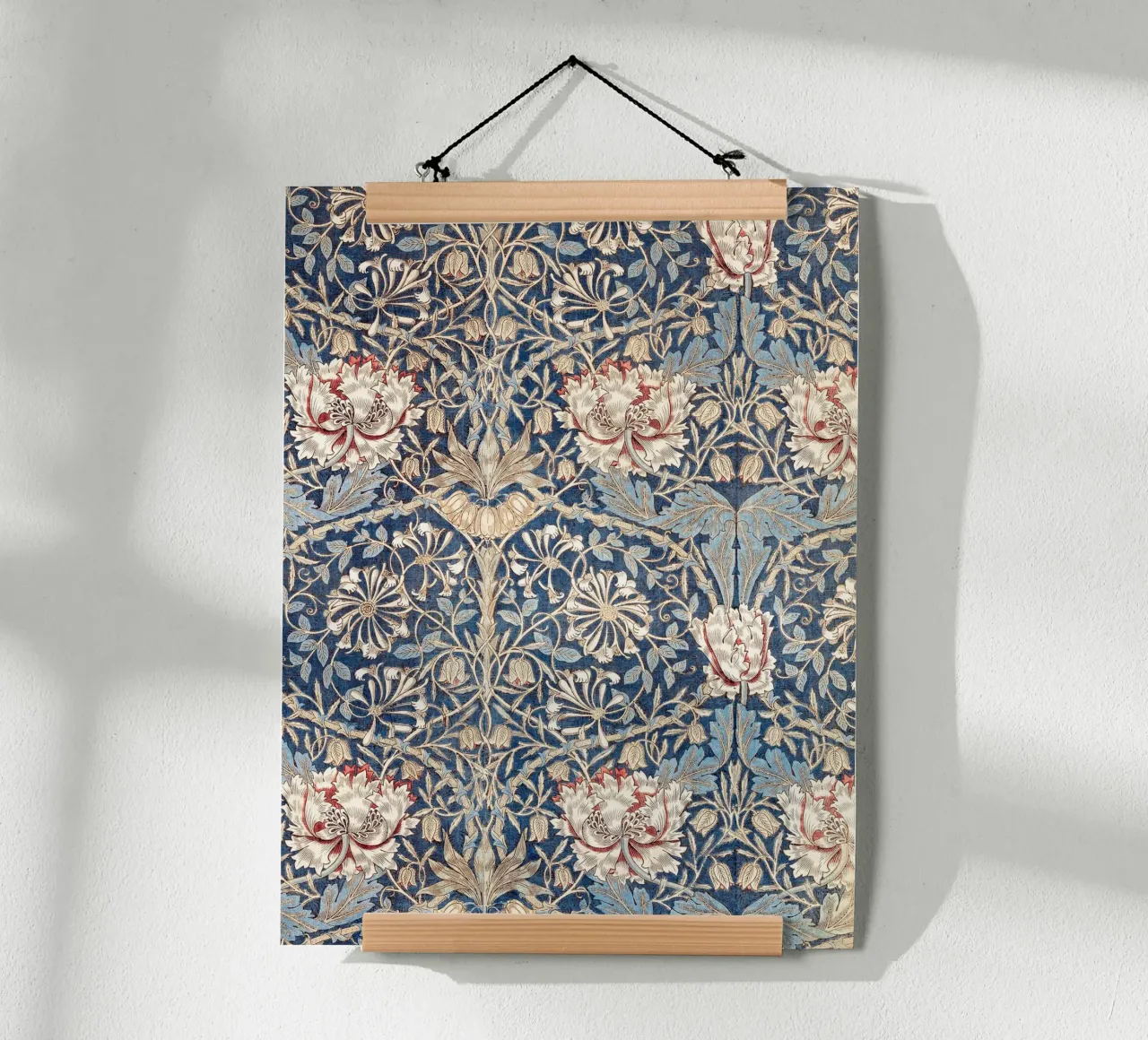 Willian Morris Honeysuckle Pattern carta hahnemühle da apoloprints