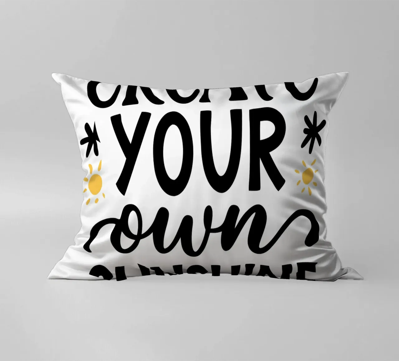 Create Your Own Sunshine decorative cushion by logic