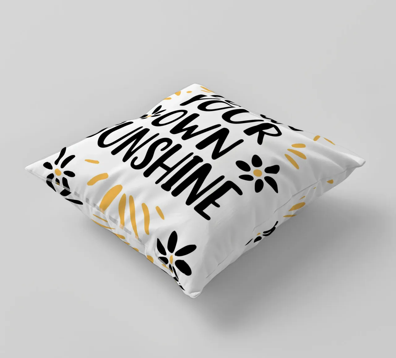 Create Your Own Sunshine decorative cushion by logic
