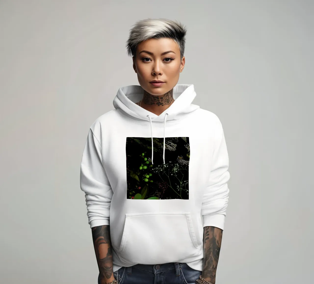 Flora I felpa con cappuccio da Jana Otto