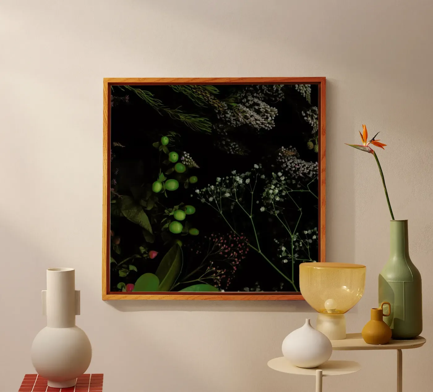 Flora I plexiglas de Jana Otto