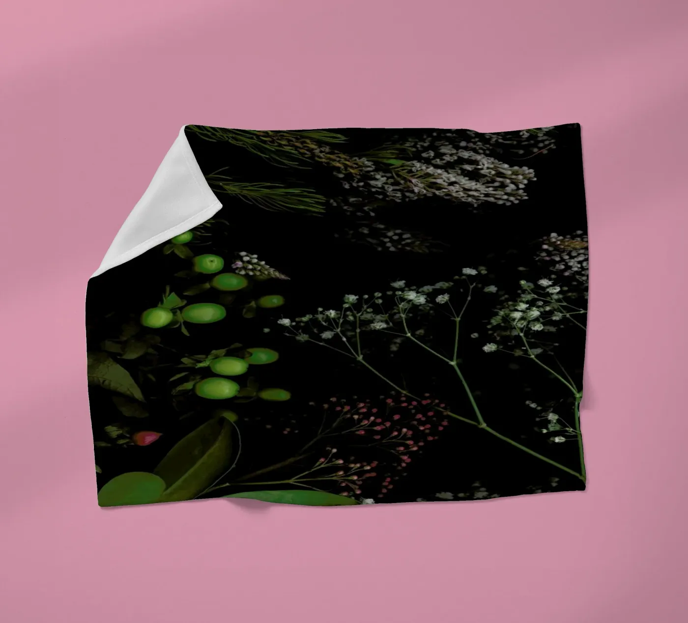Flora I Fleecedecke von Jana Otto