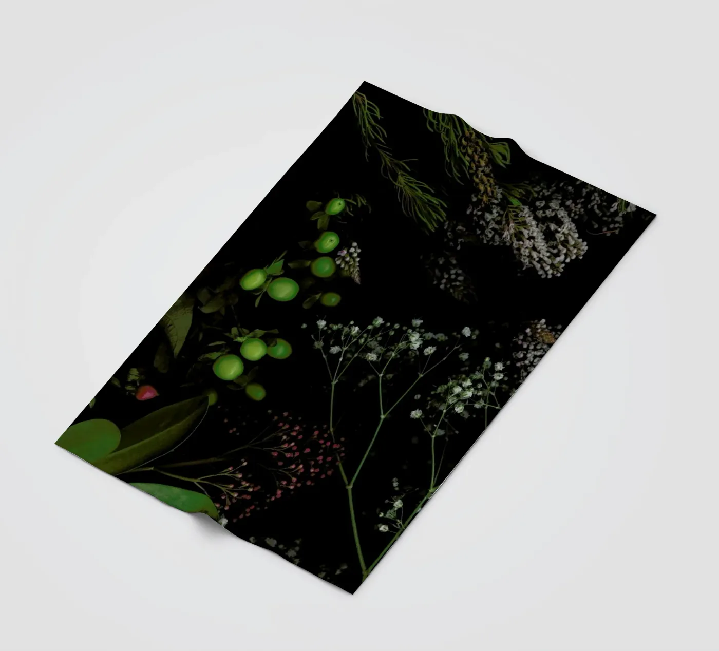 Flora I Fleecedecke von Jana Otto
