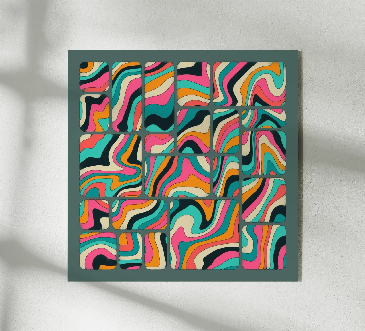 TOPOGRAFIA (2) plexiglass da Jazzberry Blue