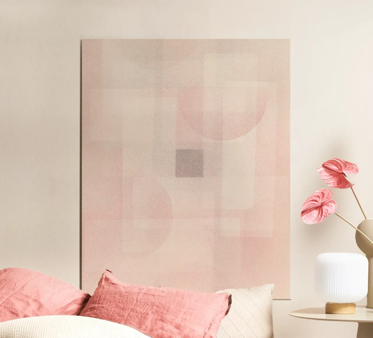 Boho Kandinsky abstract geometric painting carta hahnemühle da apoloprints