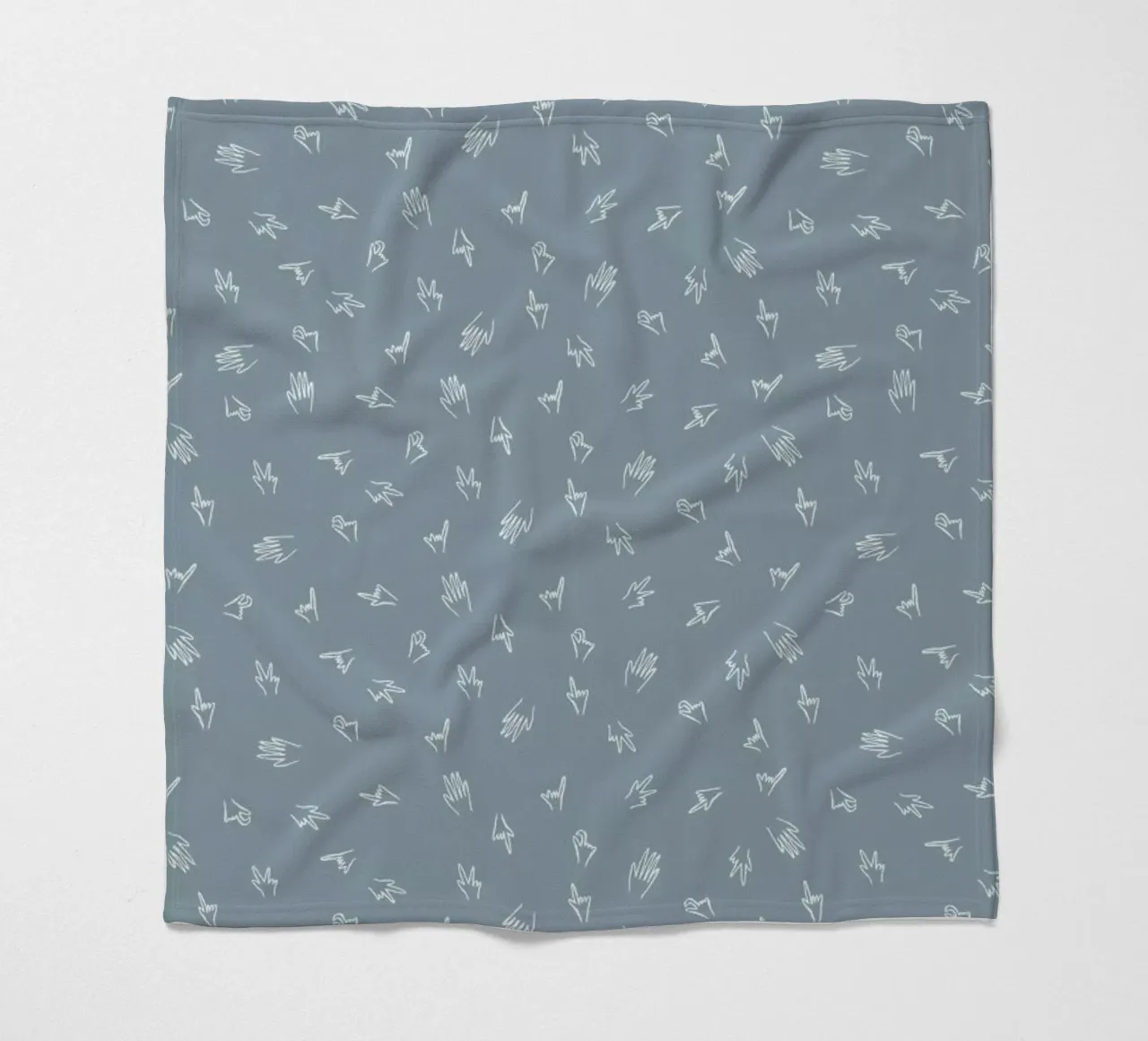 Hands fleece blanket by Jana Otto