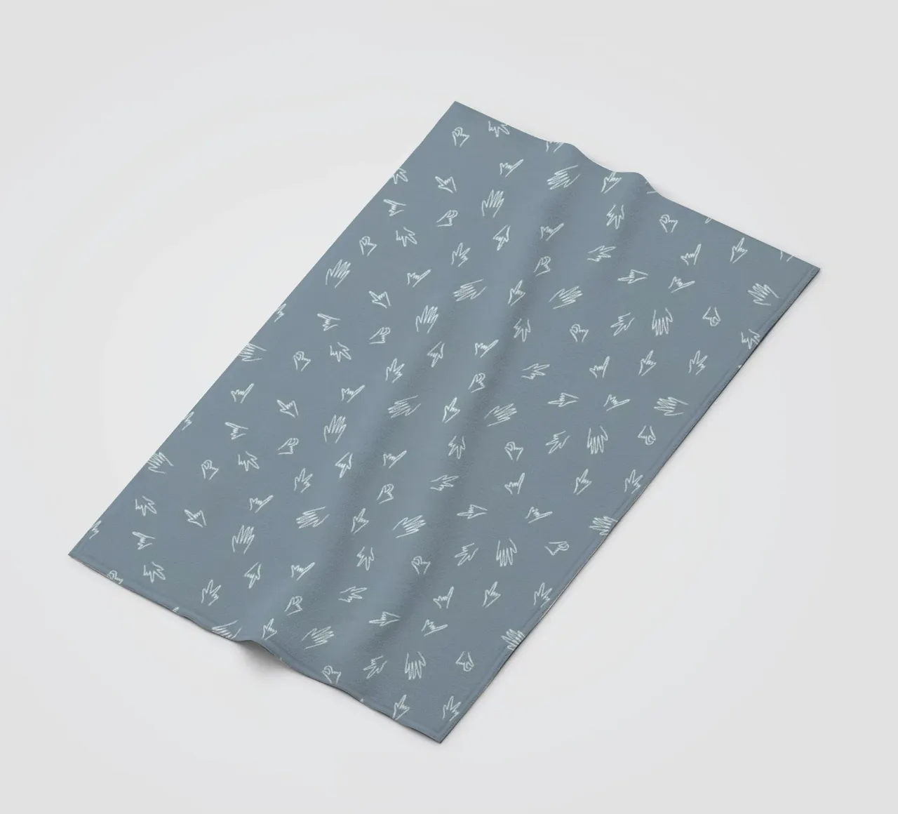 Hands fleece blanket by Jana Otto