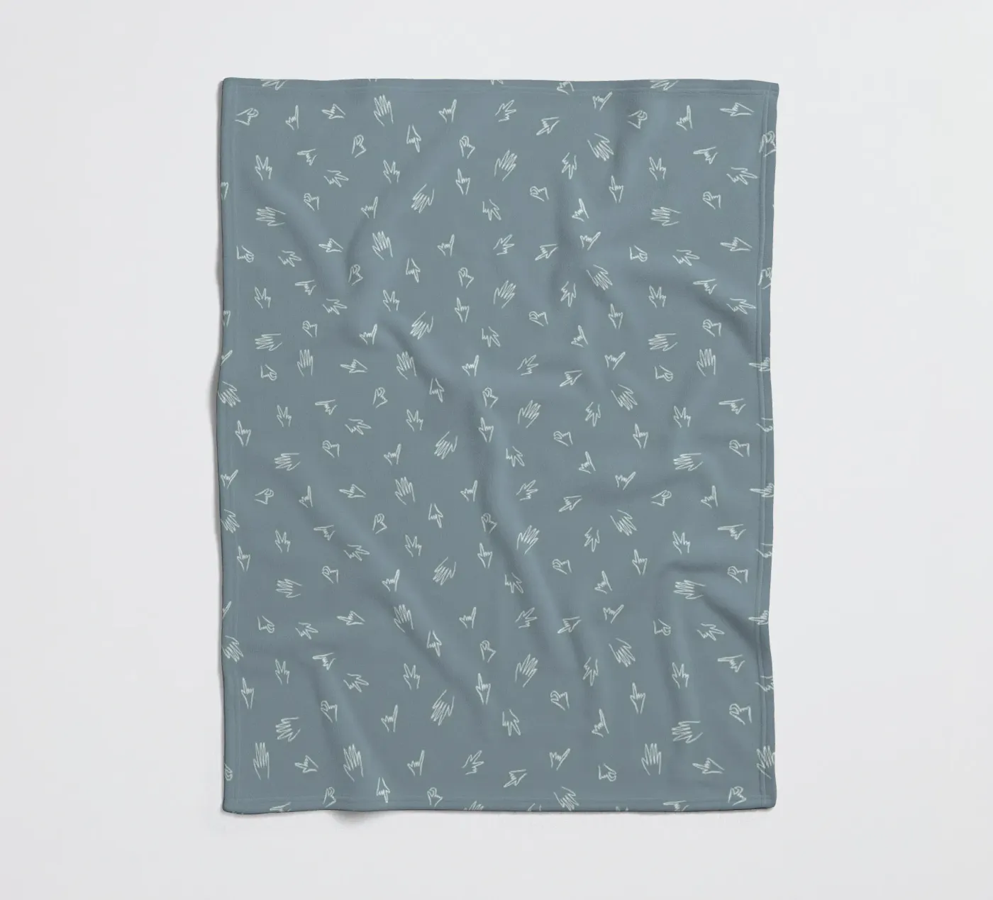 Hands Fleecedecke von Jana Otto