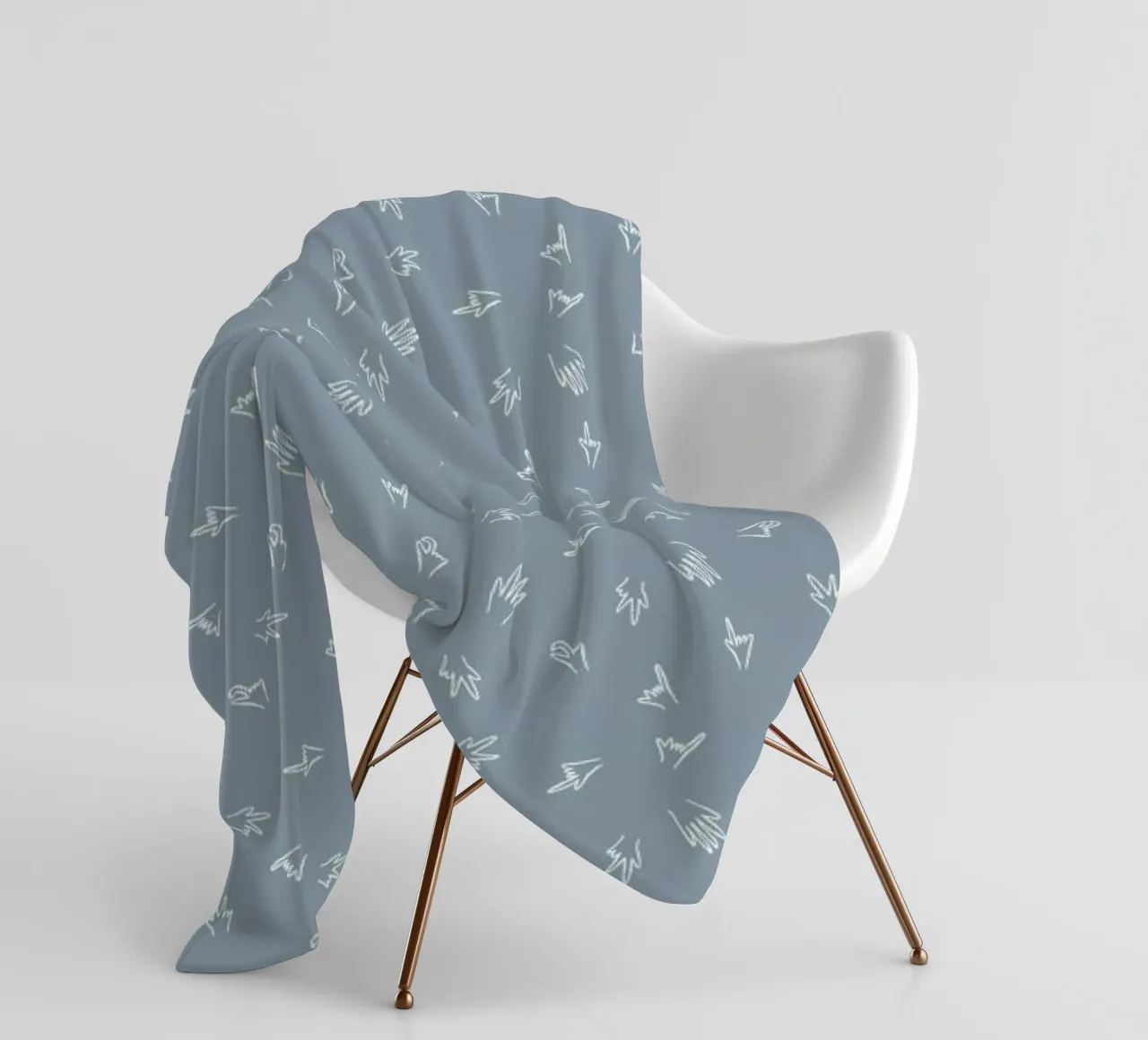 Hands fleece blanket by Jana Otto