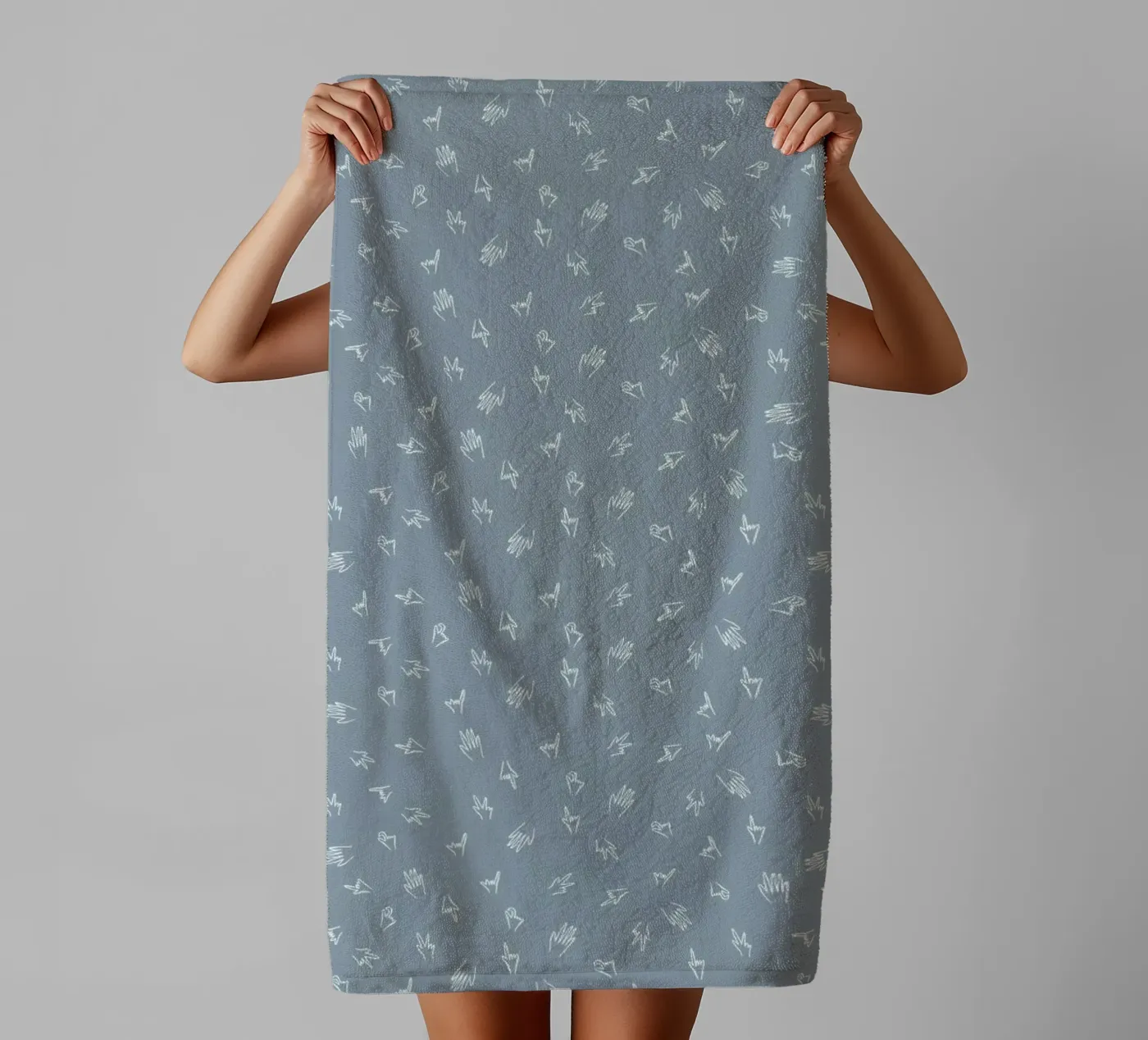 Hands badhanddoek van Jana Otto