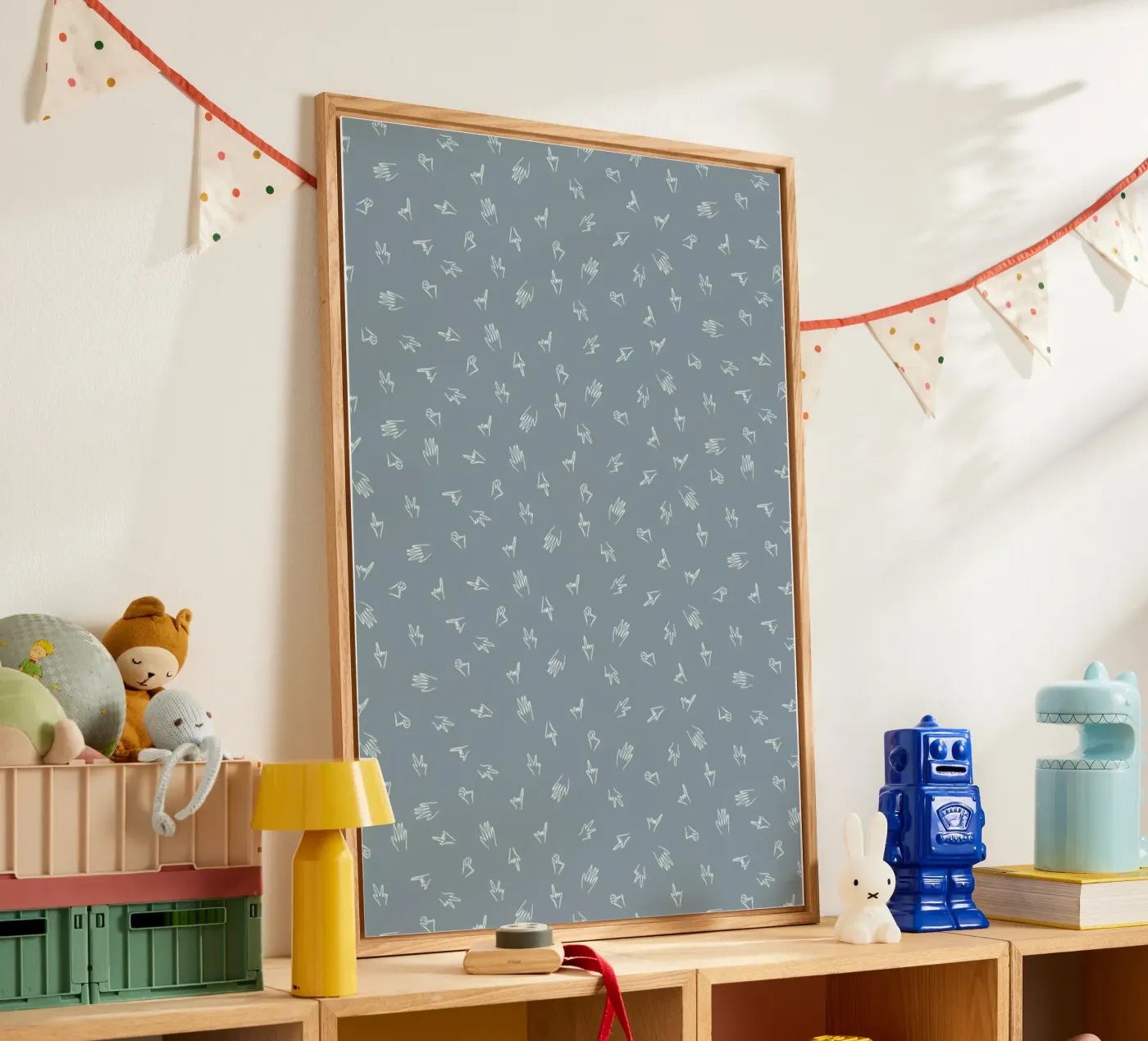 Hands Acryl-Glas von Jana Otto