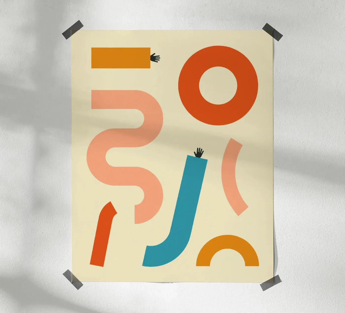 REACH (2) Poster von Jazzberry Blue