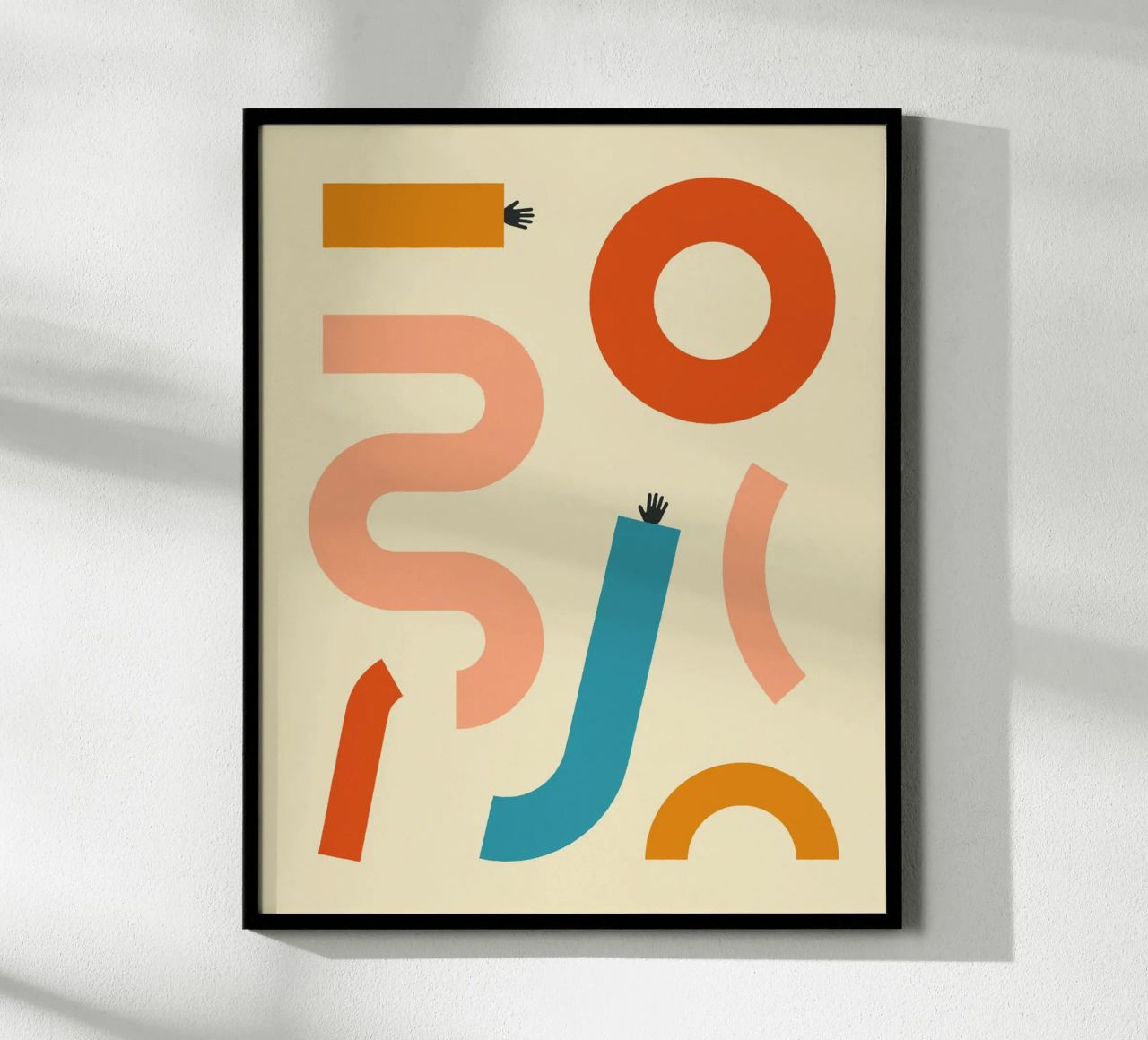 REACH (2) Poster von Jazzberry Blue