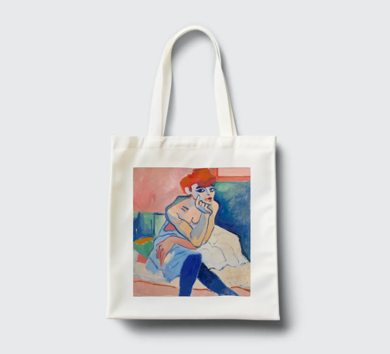 André Derain - Donna in camicia borsa in juta da ARTOTHEK