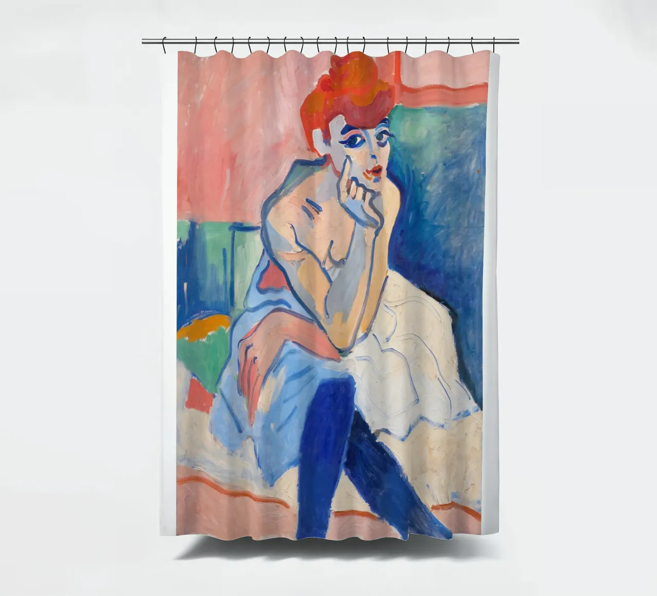 André Derain - Donna in camicia tenda da doccia da ARTOTHEK