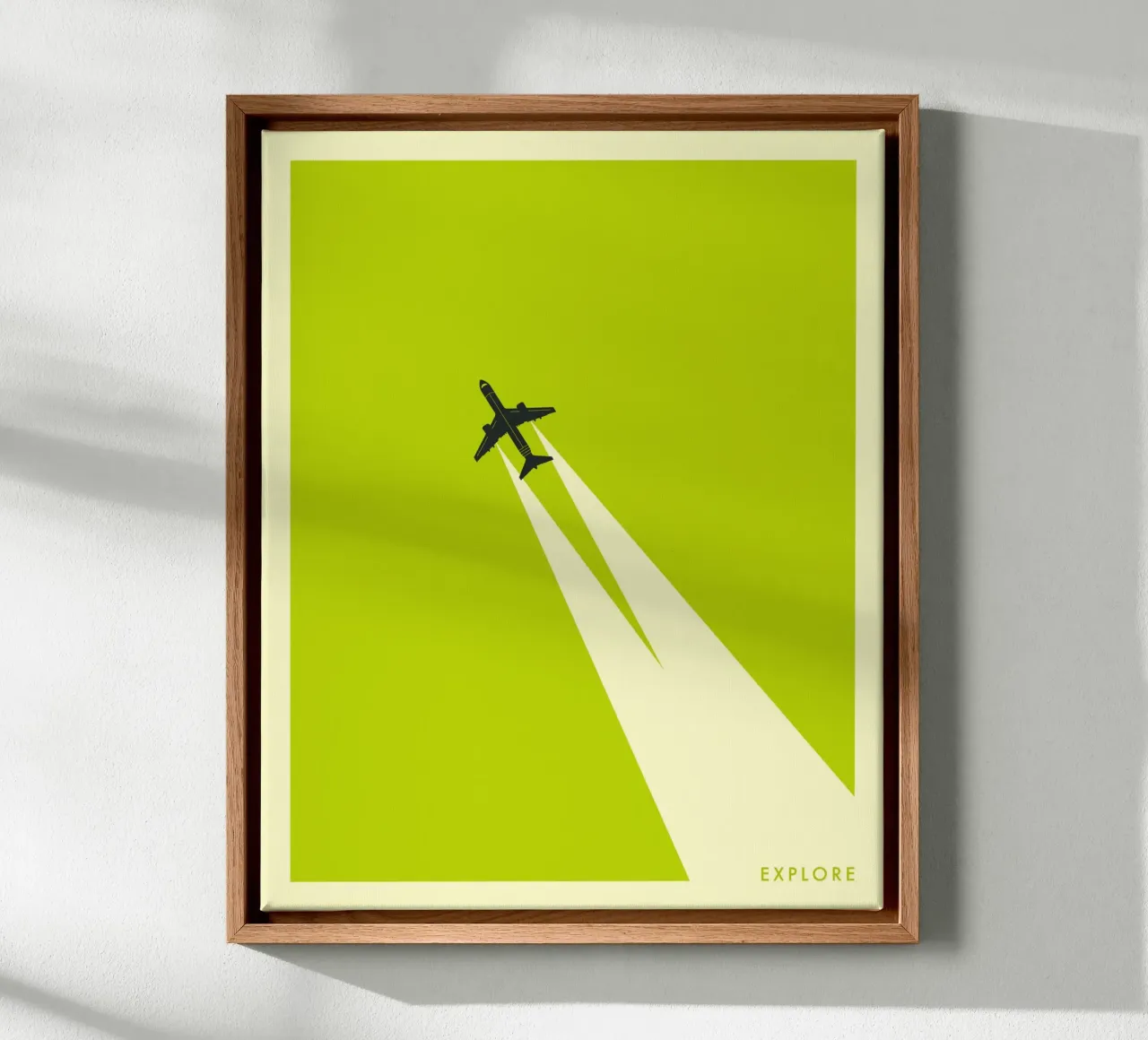 EXPLORE (1) canvas by Jazzberry Blue