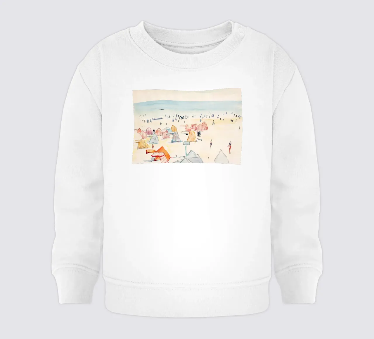 Boho Beach Painting felpa neonato da apoloprints