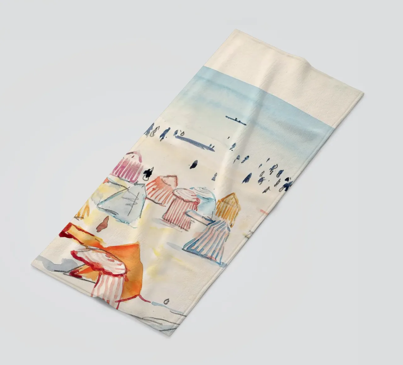 Boho Beach Painting telo mare da apoloprints