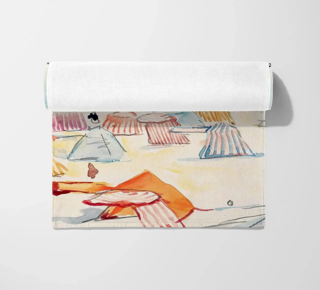 Boho Beach Painting telo mare da apoloprints