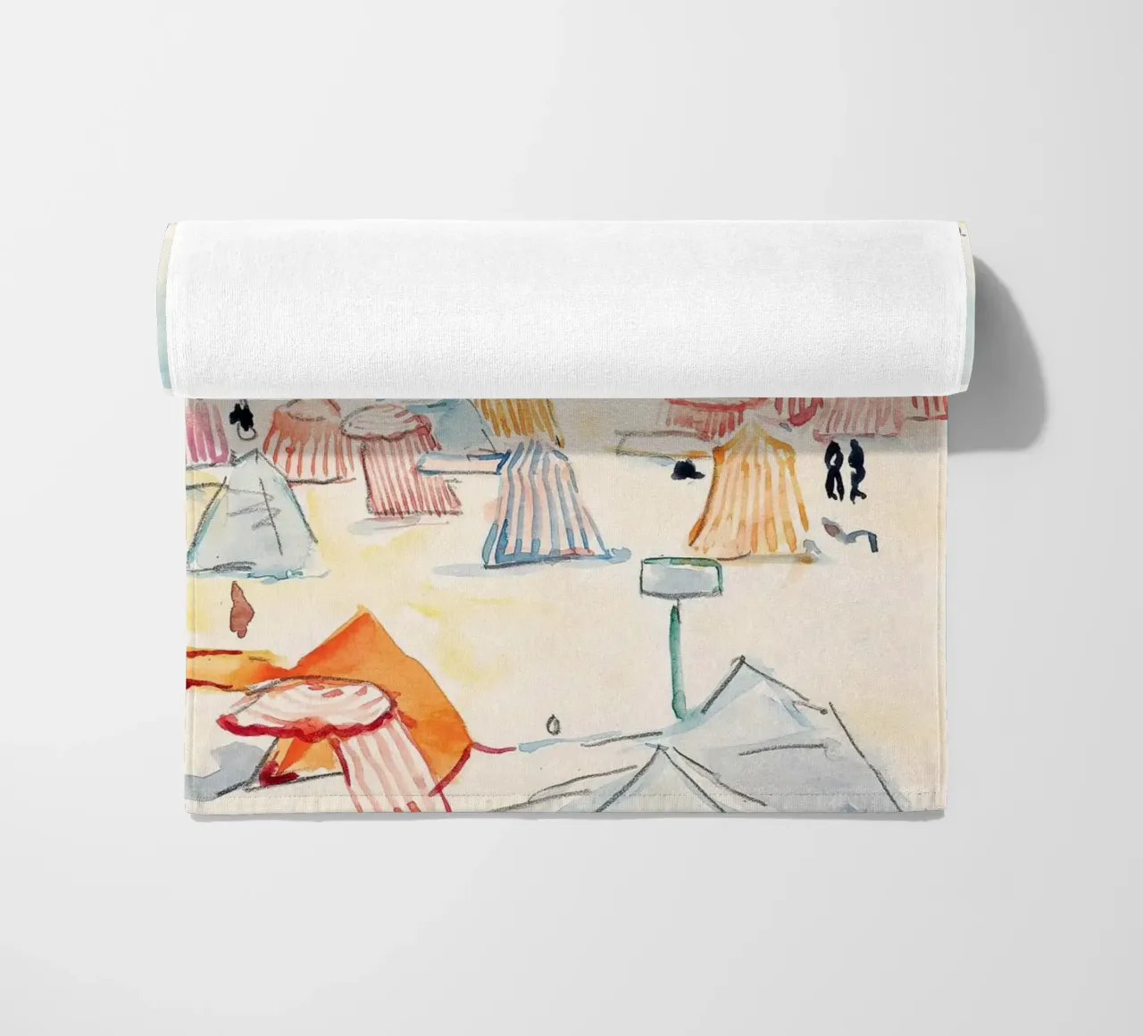 Boho Beach Painting telo mare da apoloprints