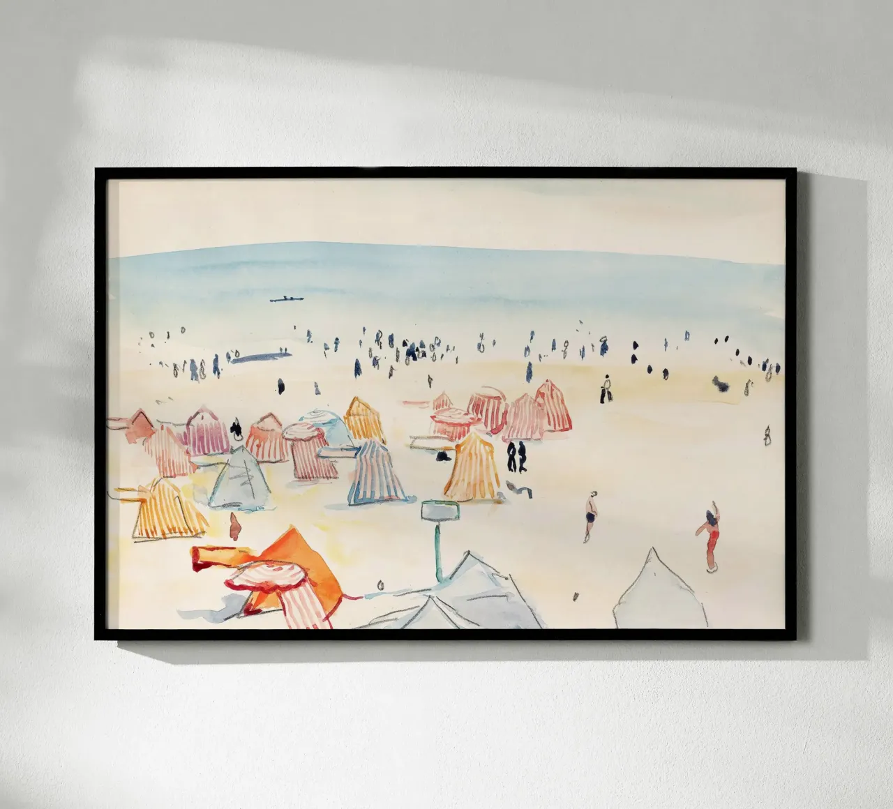 Boho Beach Painting carta hahnemühle da apoloprints