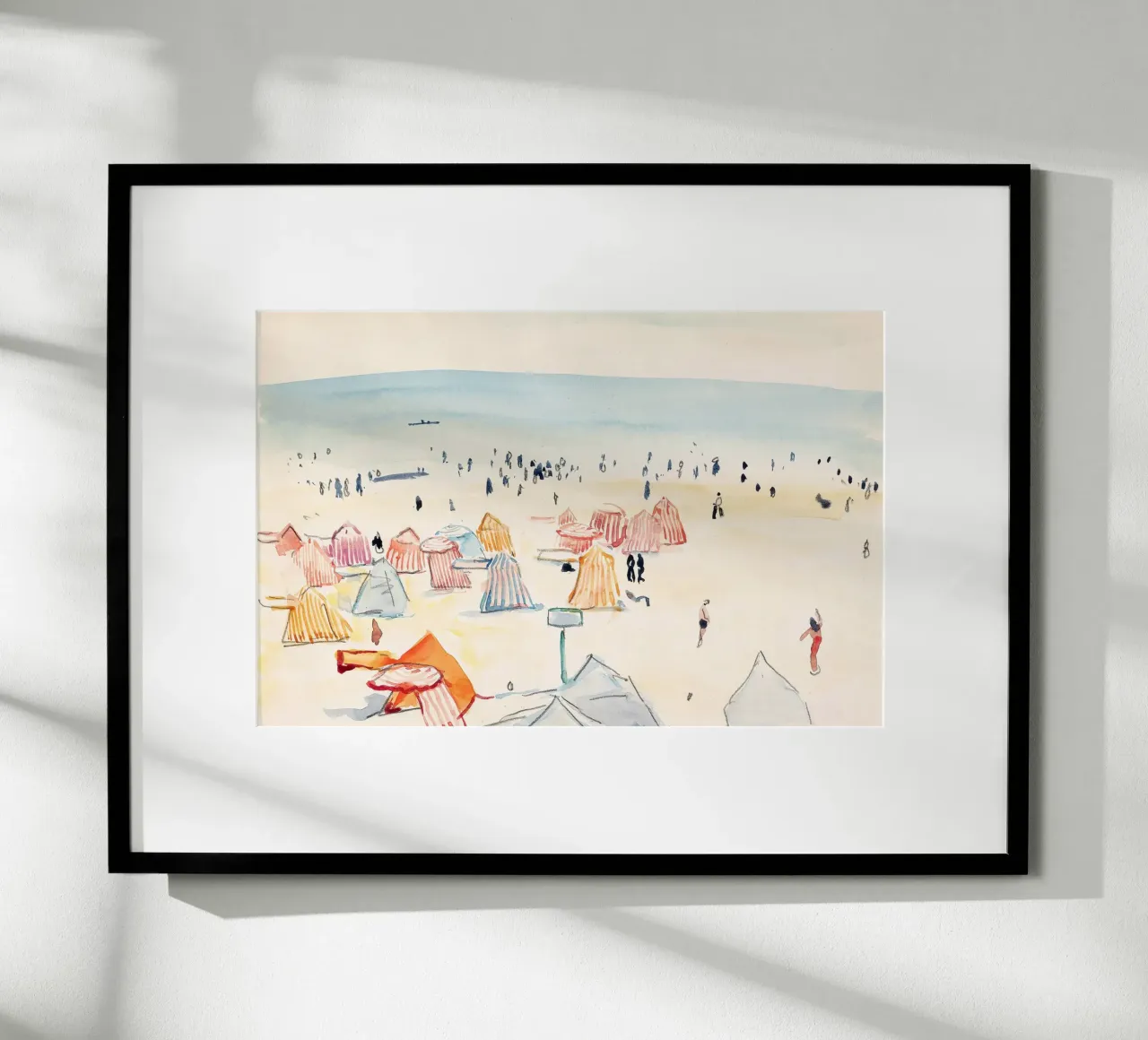 Boho Beach Painting poster da apoloprints