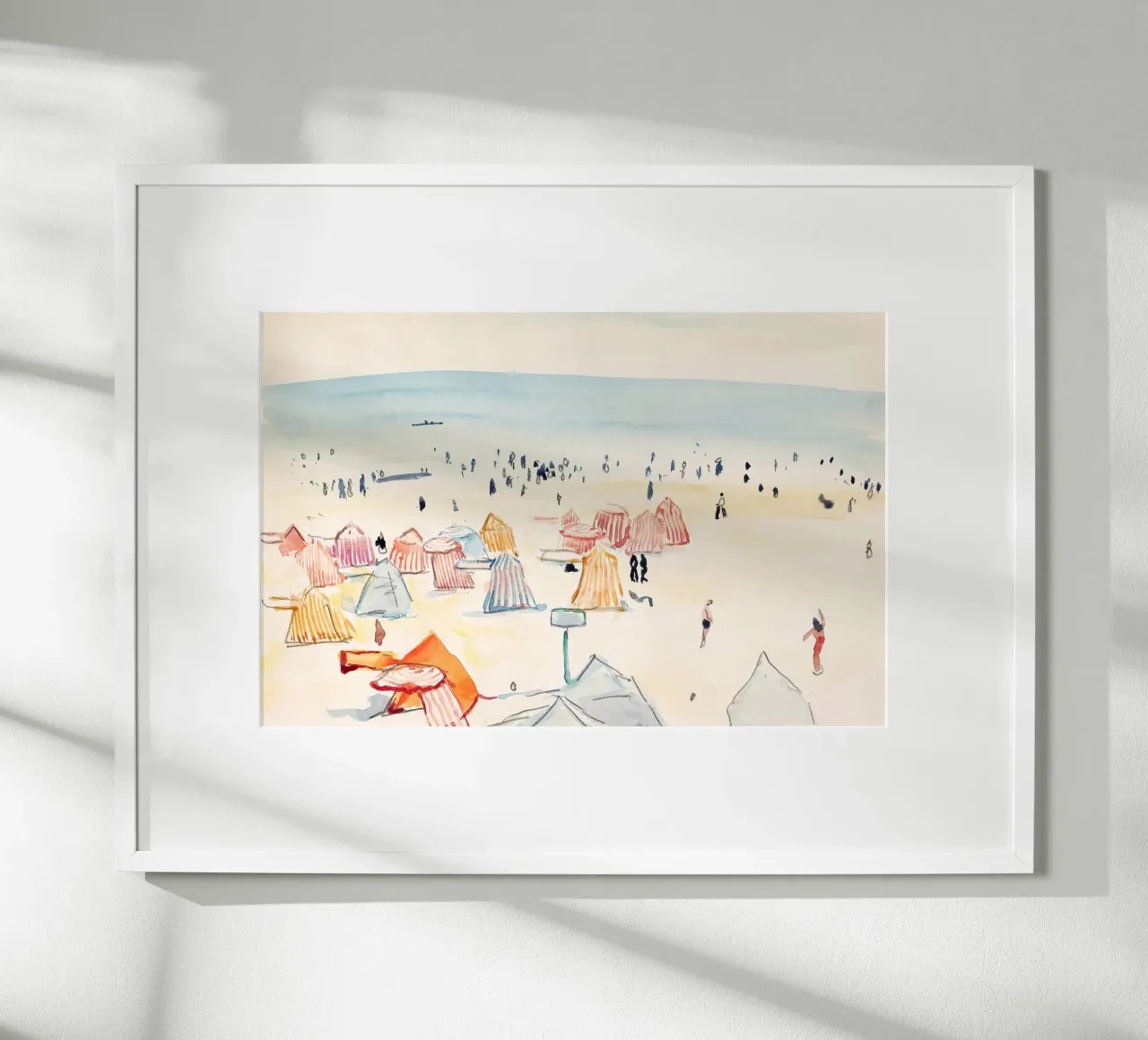 Boho Beach Painting carta hahnemühle da apoloprints
