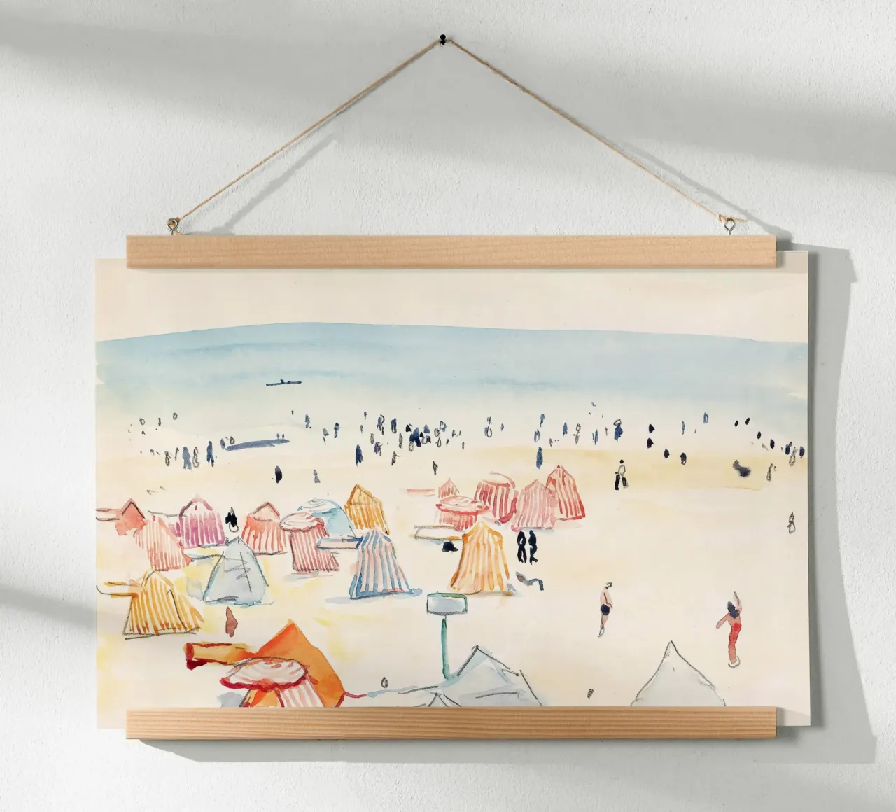 Boho Beach Painting carta hahnemühle da apoloprints