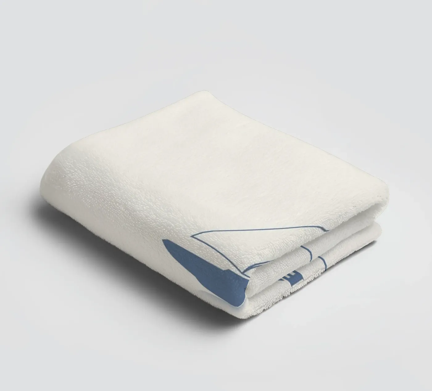 A VIDA É BELA badhanddoek van natural neutral