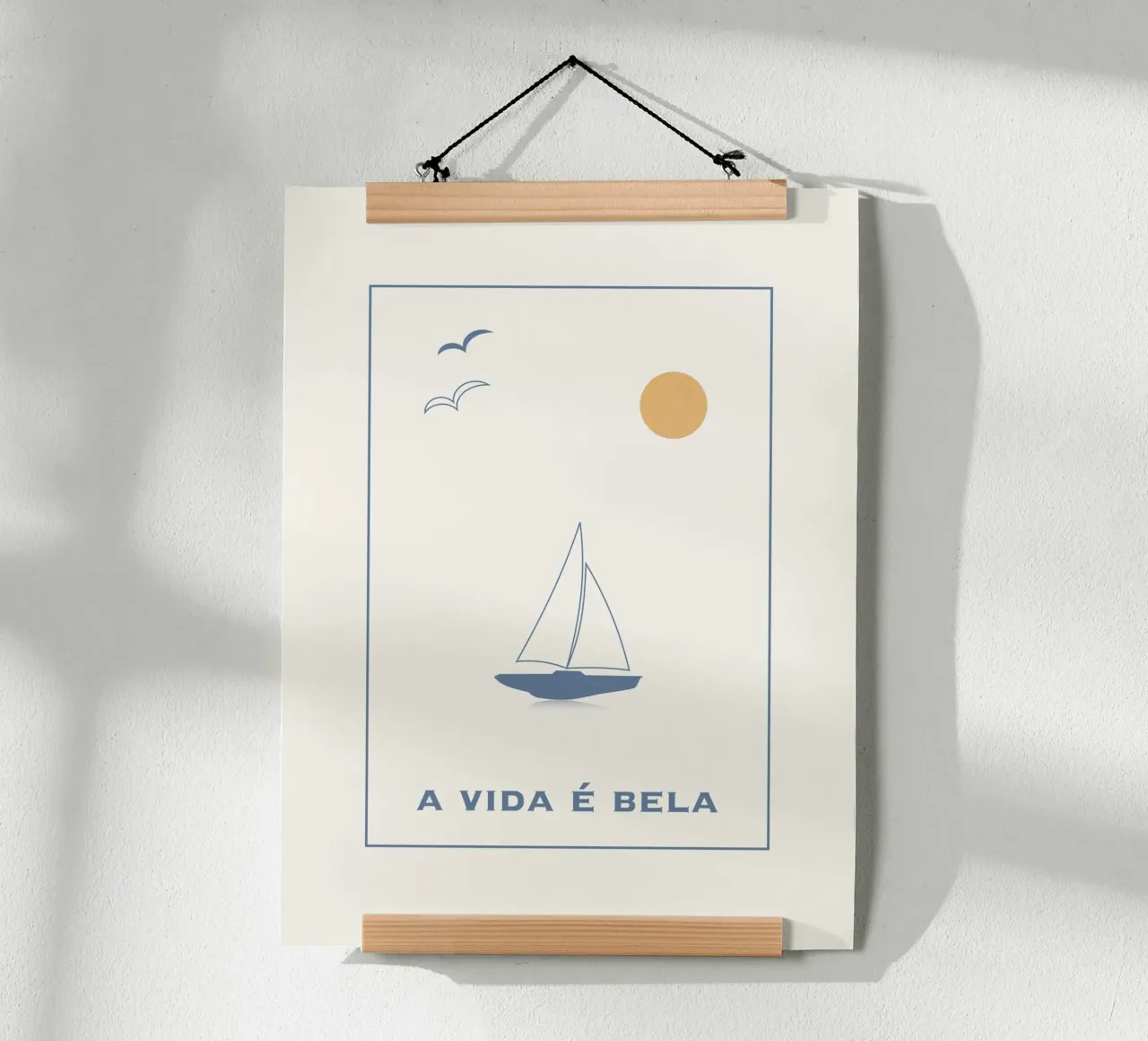 A VIDA É BELA poster da natural neutral