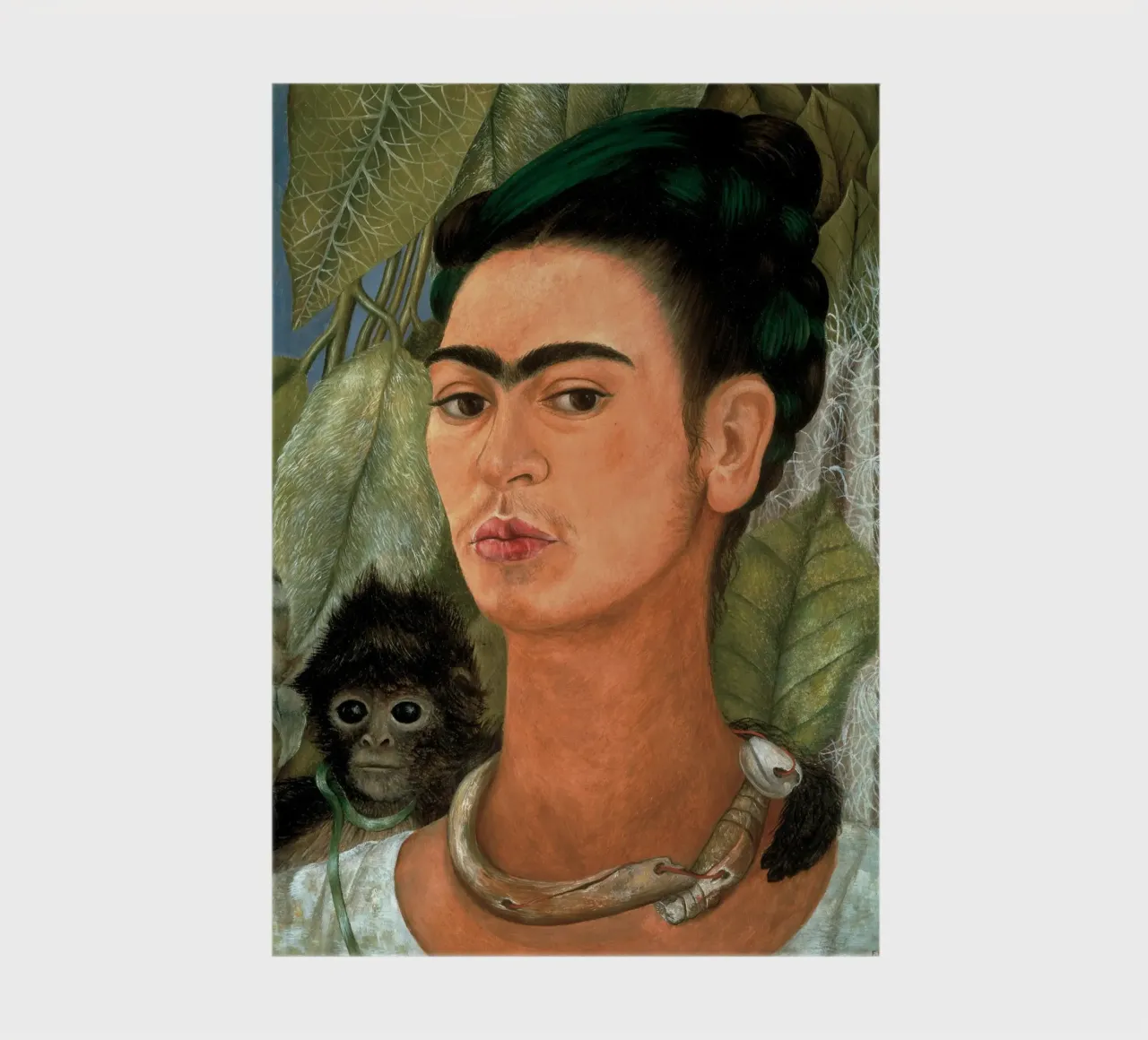 Frida Kahlo - Self Portrait with Monkey notebook by ARTOTHEK