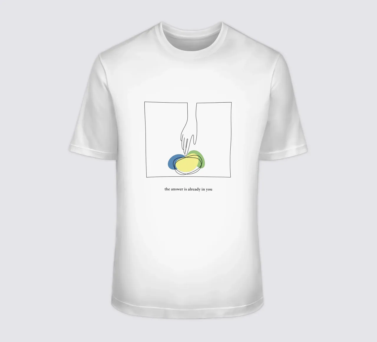 answer t-shirt da natural neutral