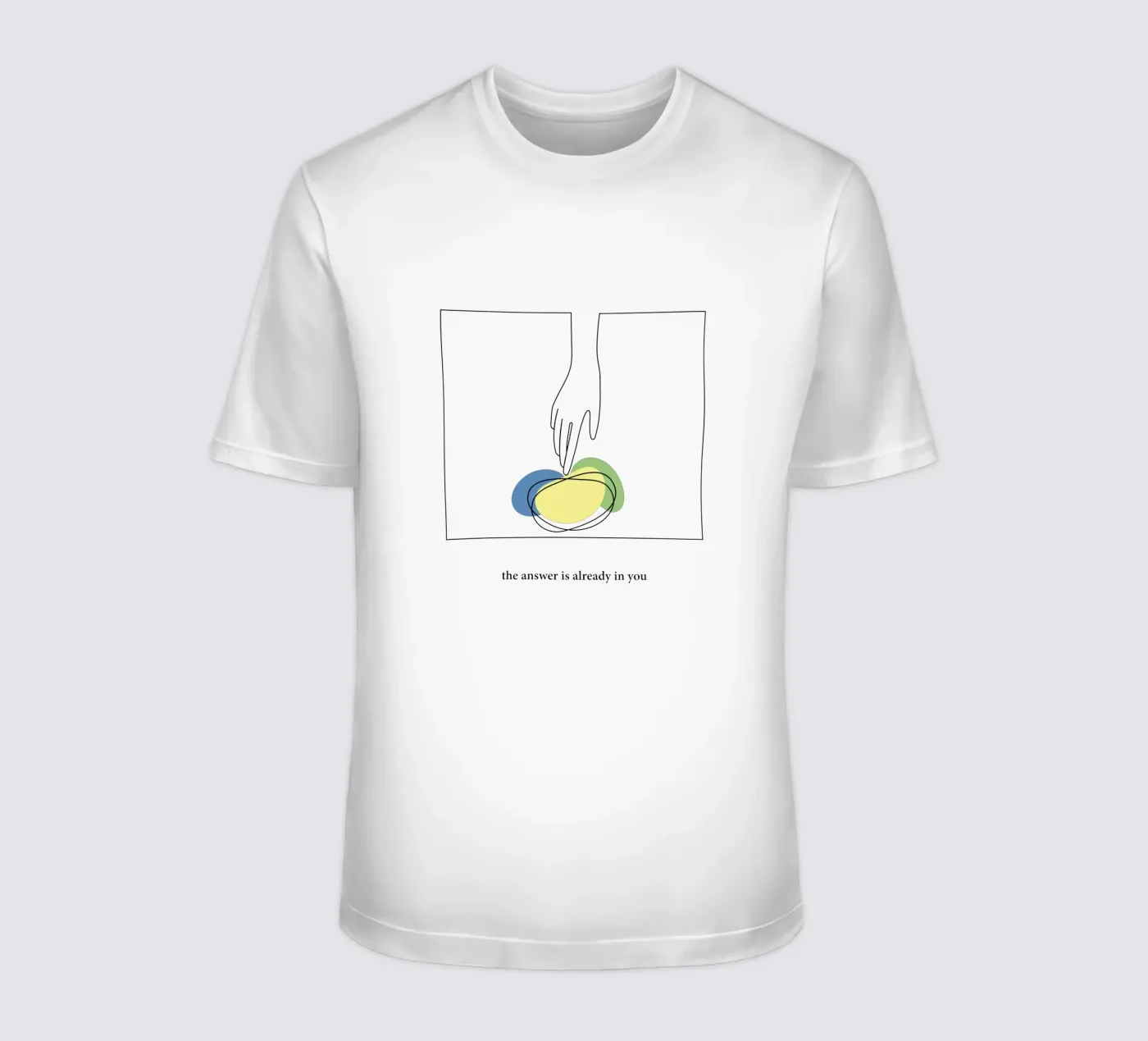 answer t-shirt by natural neutral