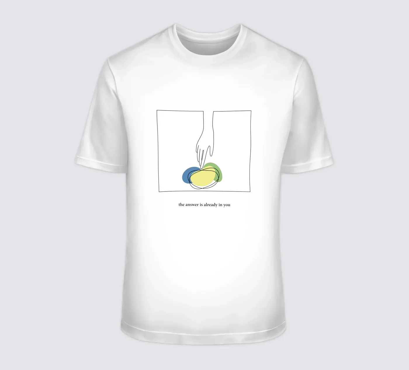 answer t-shirt da natural neutral