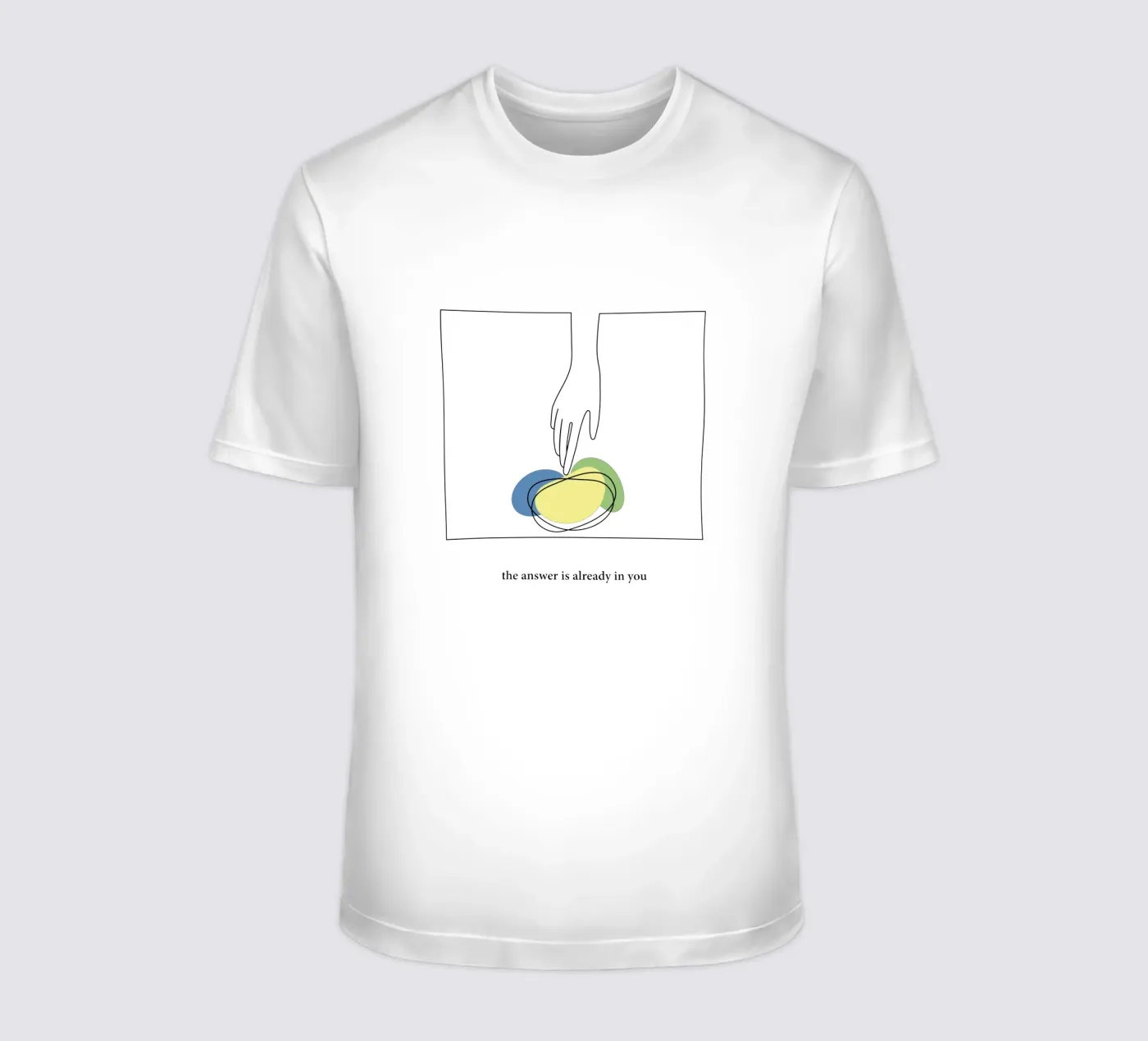 answer t-shirt by natural neutral