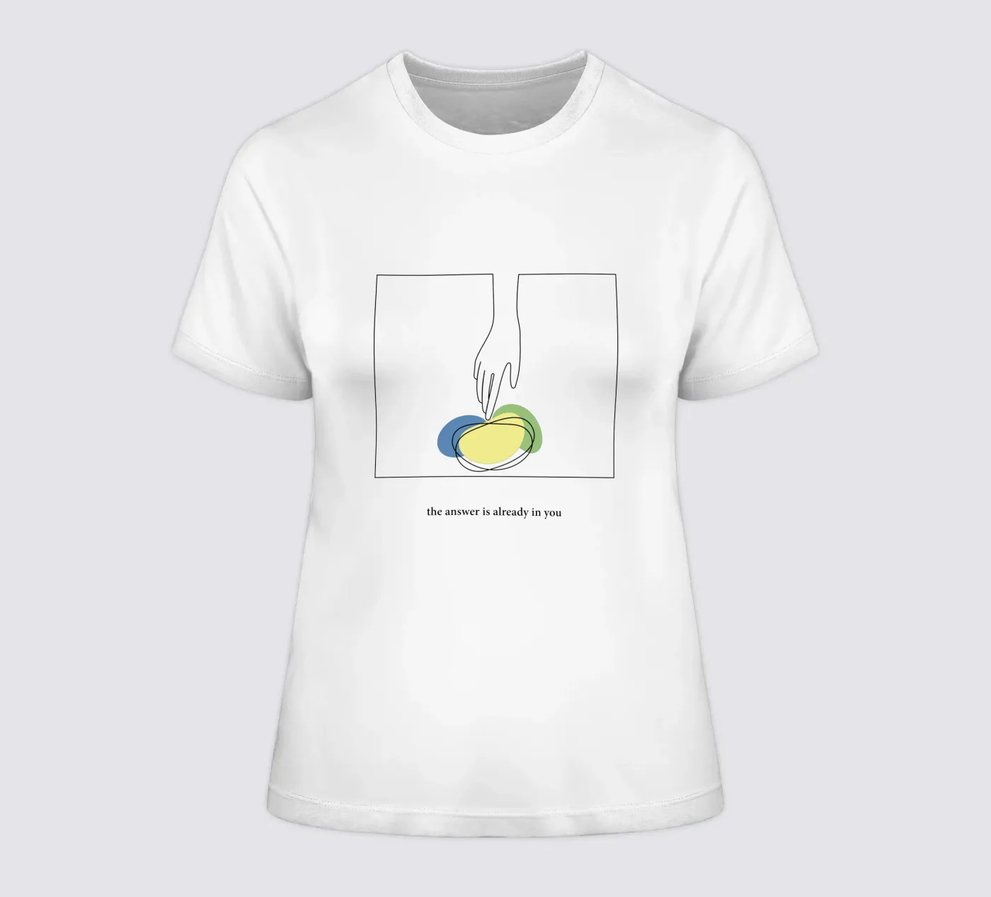 answer t-shirt da donna da natural neutral