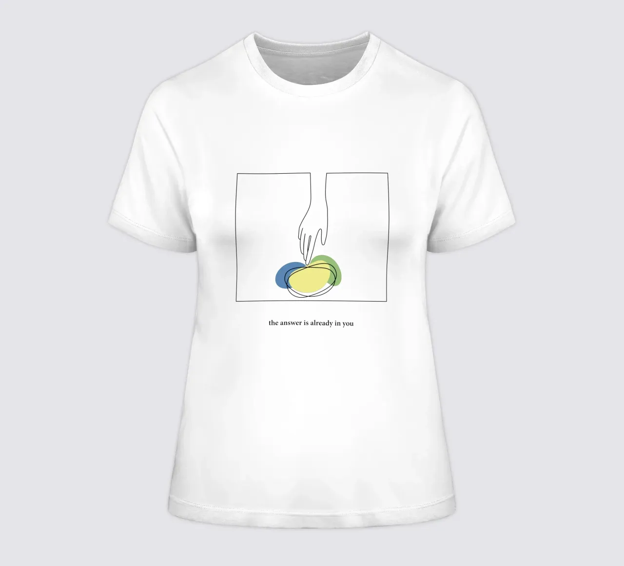 answer t-shirt da donna da natural neutral