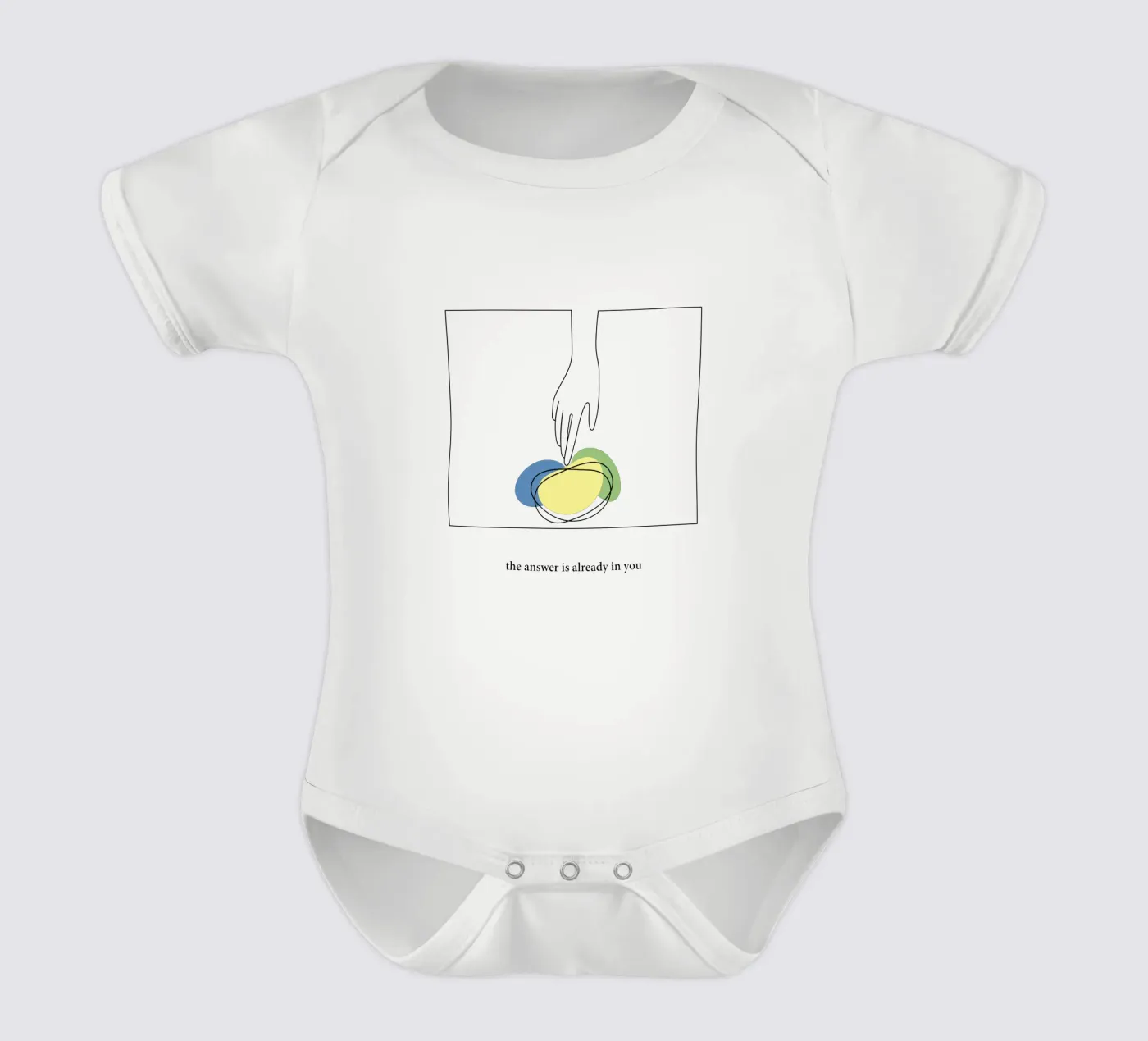 answer Kurzarm Babybody von natural neutral