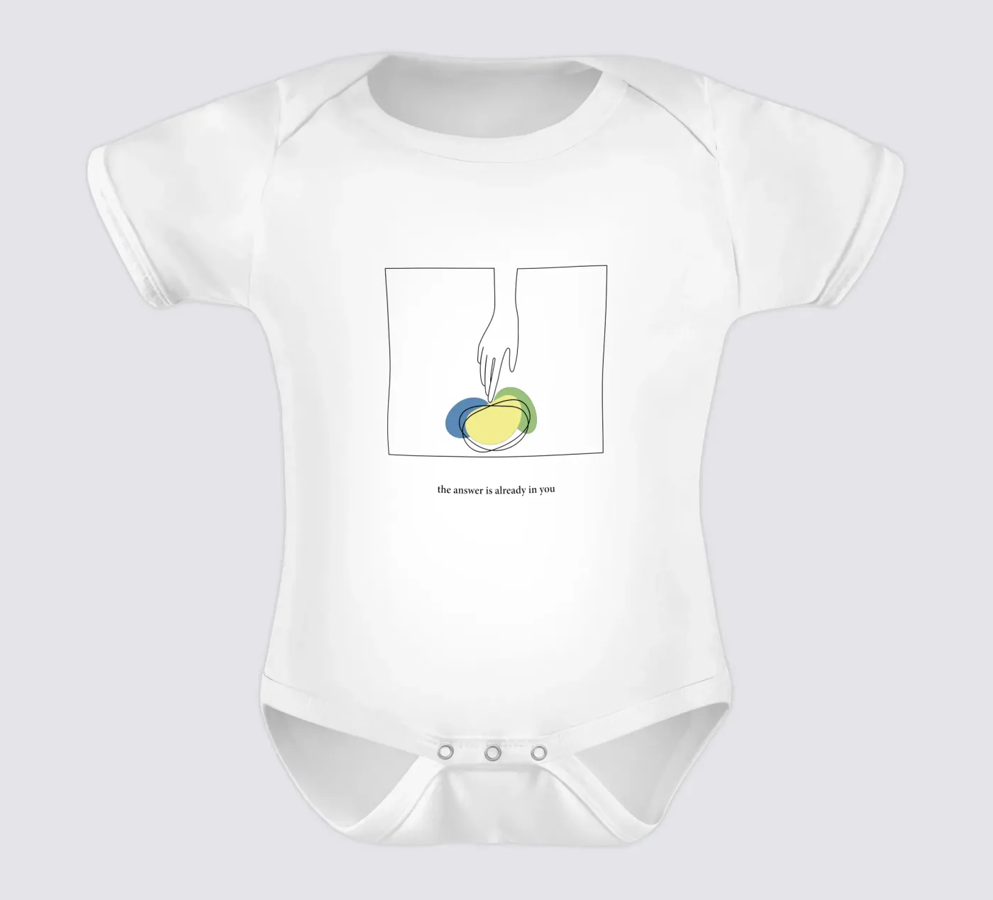 answer Kurzarm Babybody von natural neutral