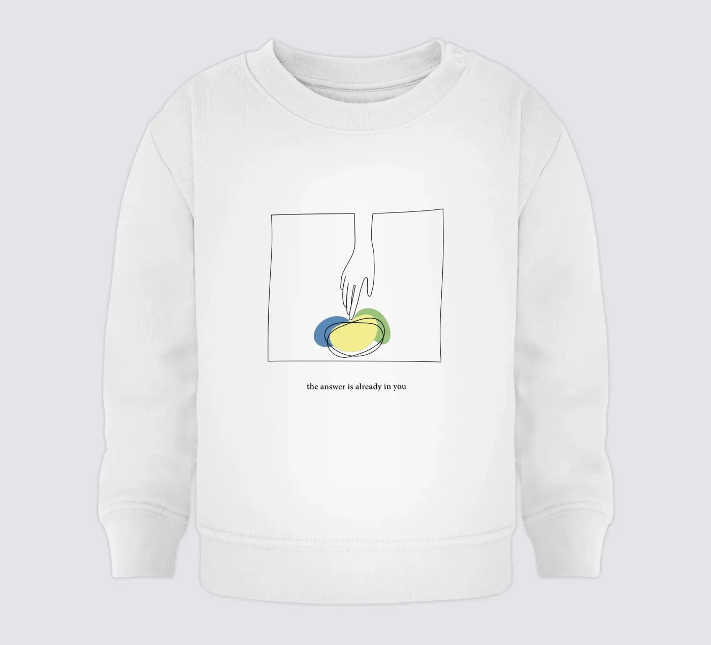 answer felpa neonato da natural neutral