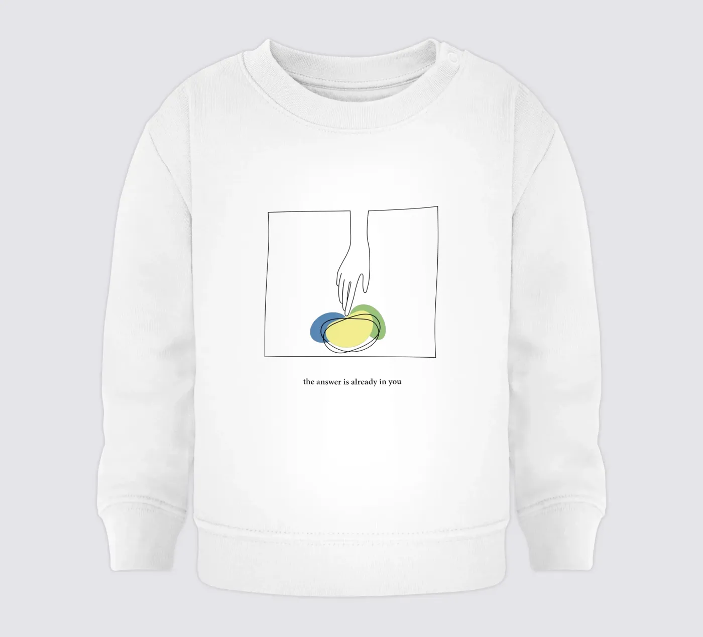 answer felpa neonato da natural neutral