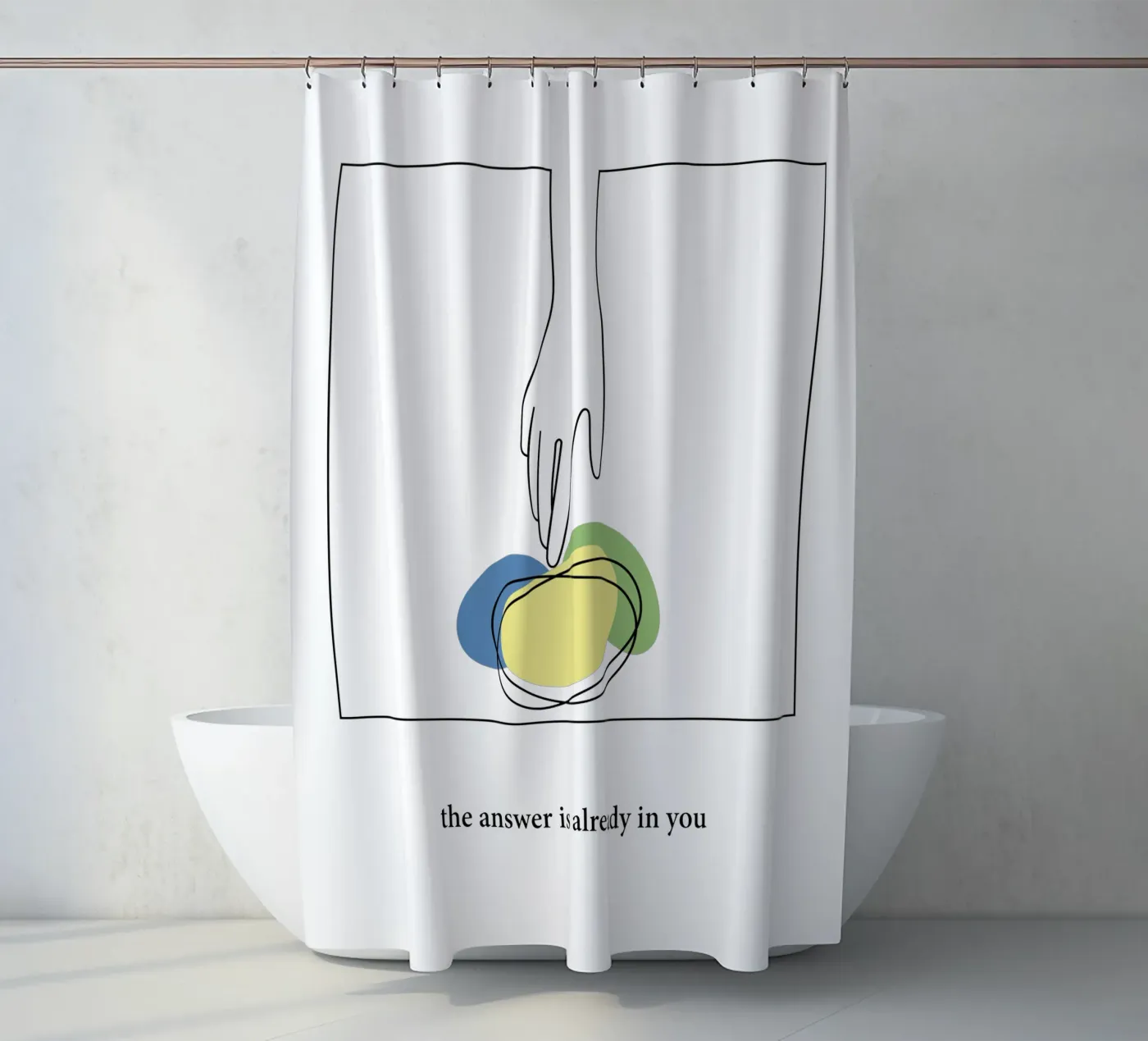 answer Duschvorhang von natural neutral