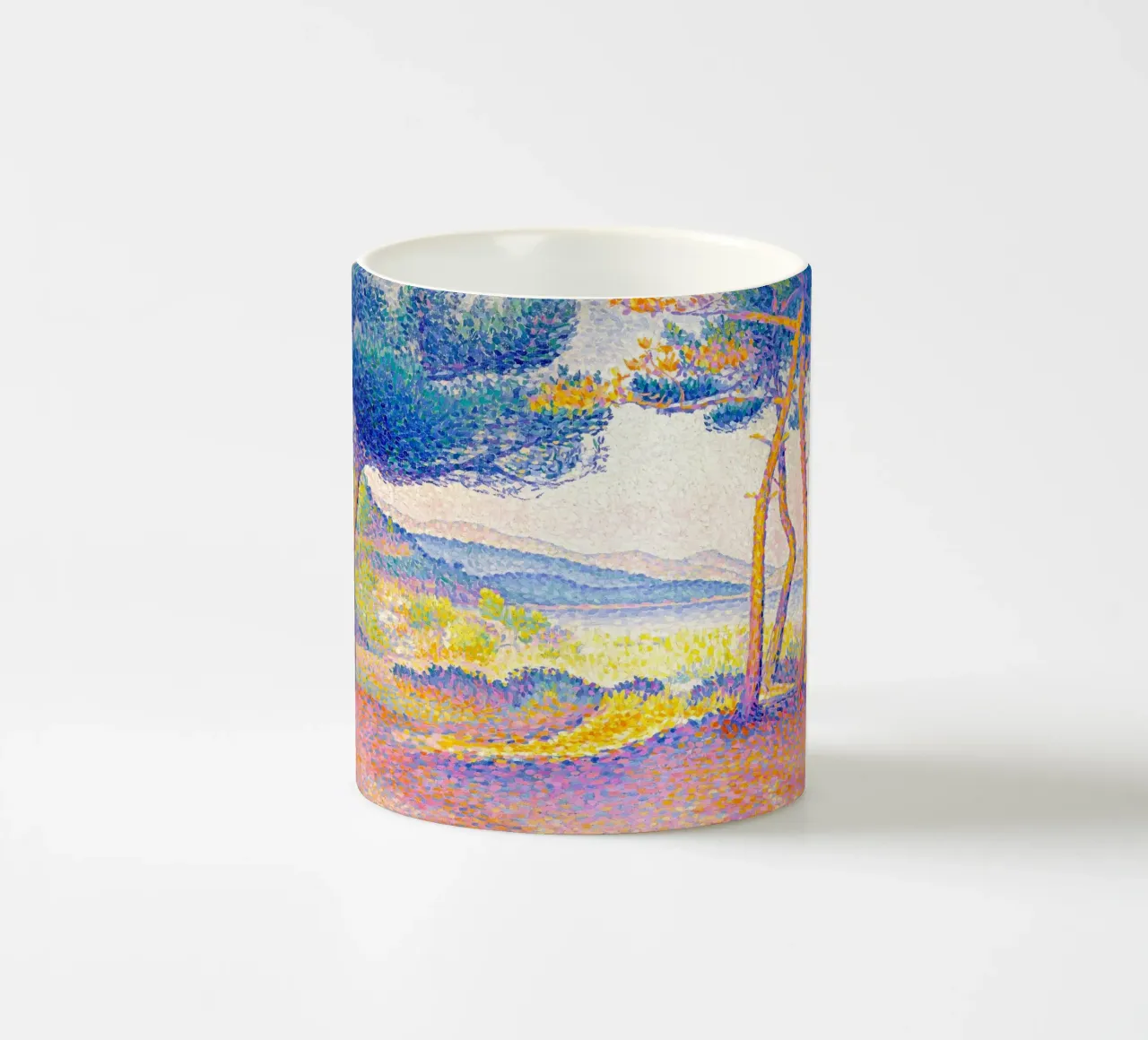 Henri Edmond Cross - Pines along the shore tazza in ceramica da apoloprints