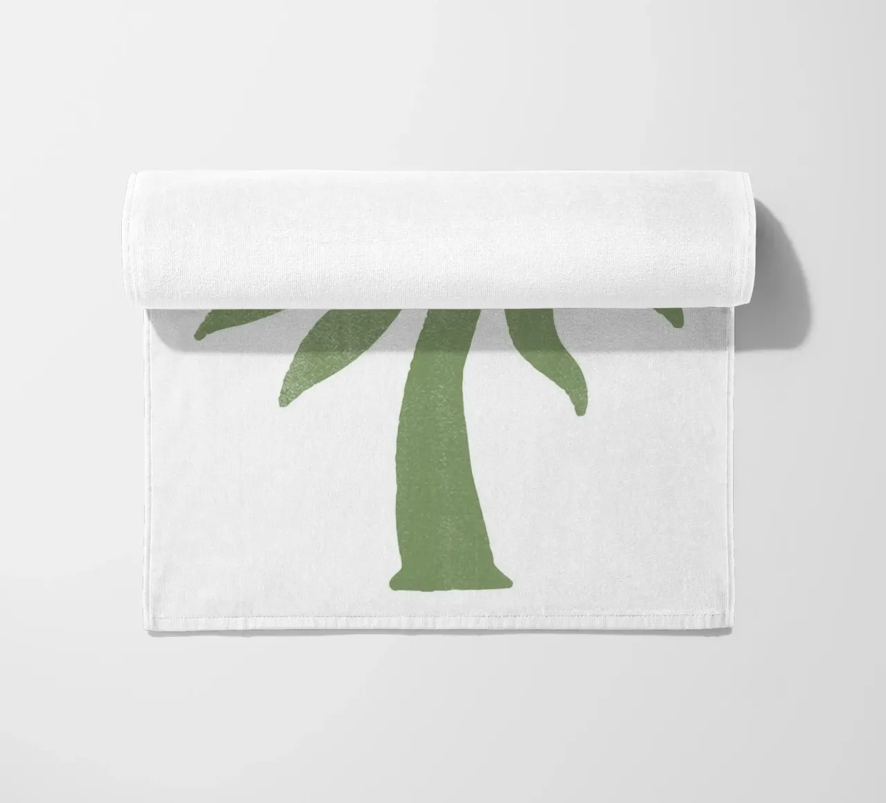 green palm tree telo mare da ramosashop