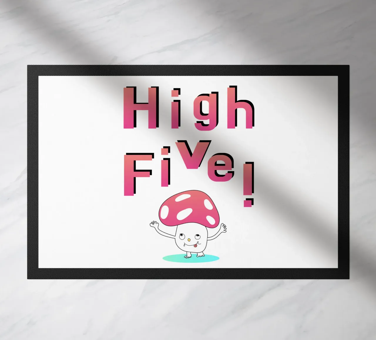 High Five! Mushroom zerbino da natural neutral