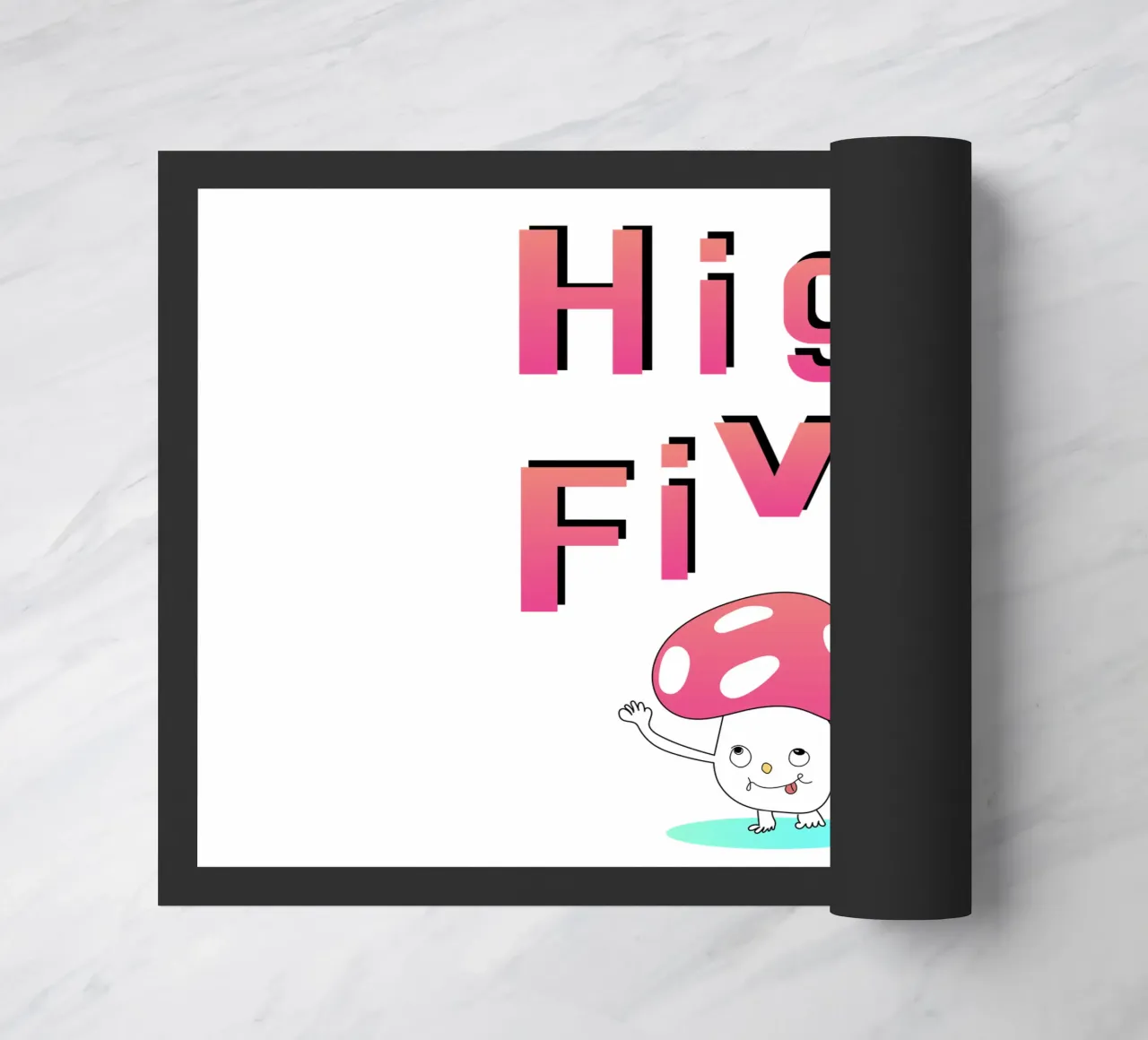 High Five! Mushroom zerbino da natural neutral